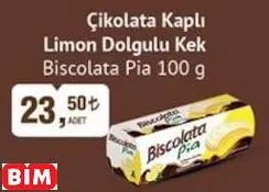 BİSCOLATA PİA ÇİKOLATA KAPLI LİMON DOLGULU KEK BİSCOLATA PİA ÇİKOLATA KAPLI LİMON DOLGULU KEK
